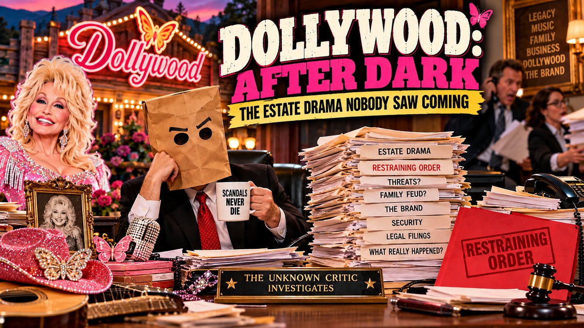 Dolly Parton nephew lawsuit featured image for The Unknown Critic examining the Bryan Seaver estate dispute and restraining order.