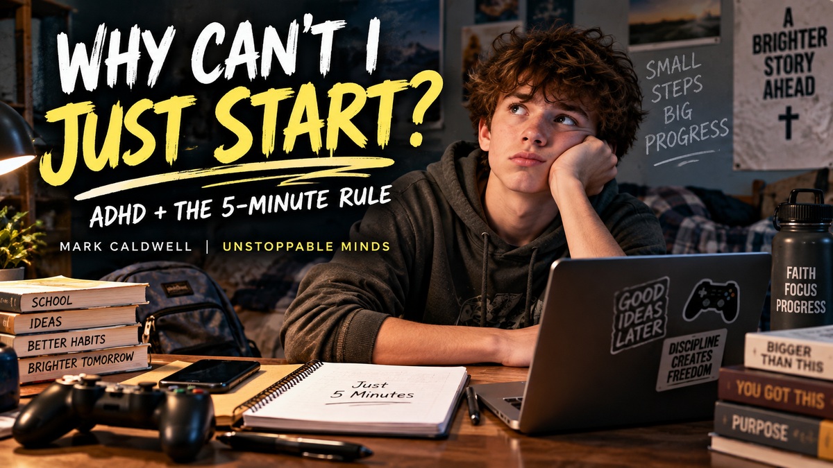 ADHD teen struggling