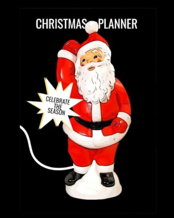 Christmas Planner, holiday journal logbook
