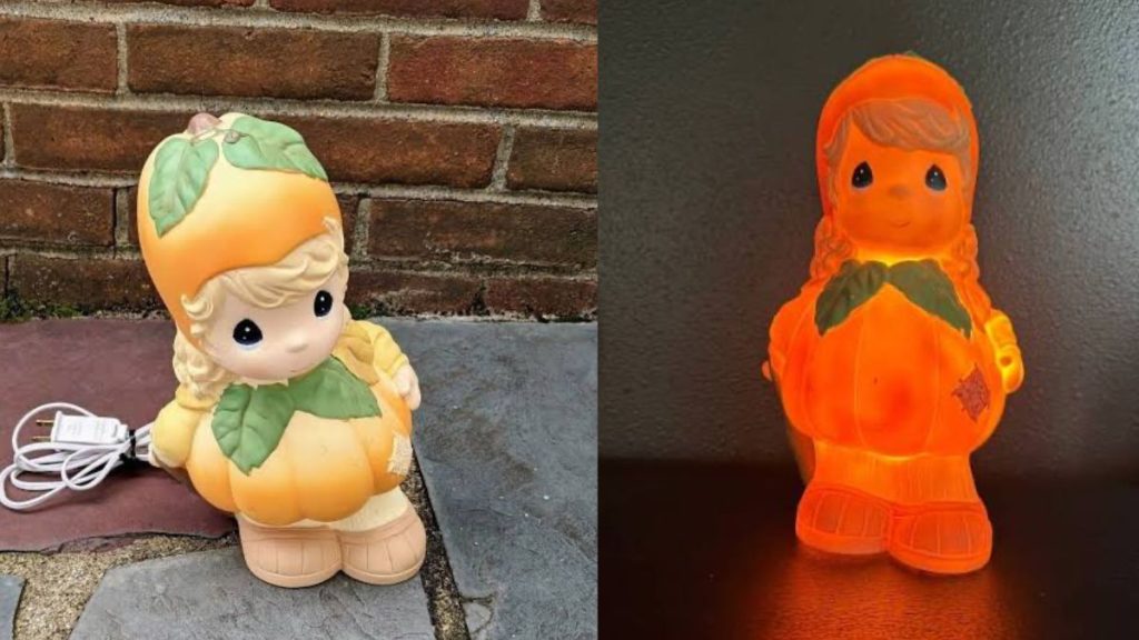 CobraCo Precious Moments blow mold, pumpkin girl