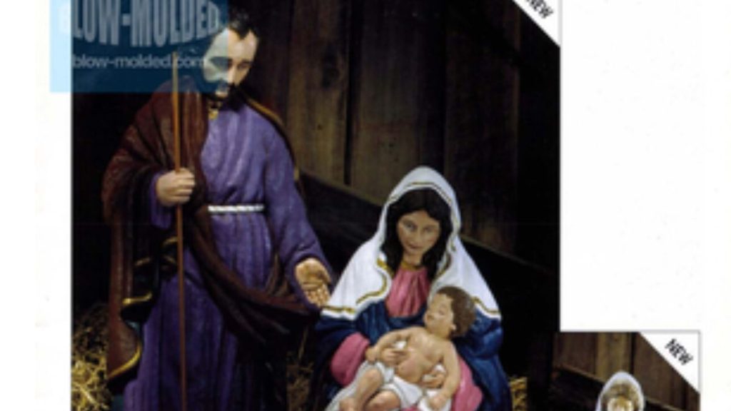 TPI Plastics nativity scene from catalog