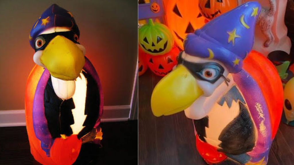 TPI Plastics famous Halloween buzzard blow mold