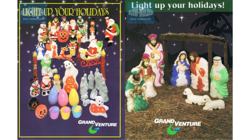 Grand Venture blow mold catalogs from the 1990s
